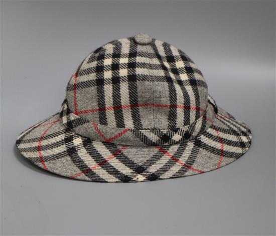 A Burberry hat